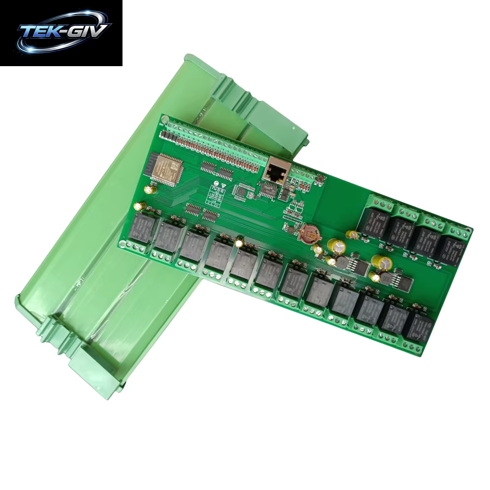 Ethernet Relais Bord 16 32 Kanal ESP32 WIFI MQTT Home Assistant Domoticz Openhab Digital Eingang Smart Switch