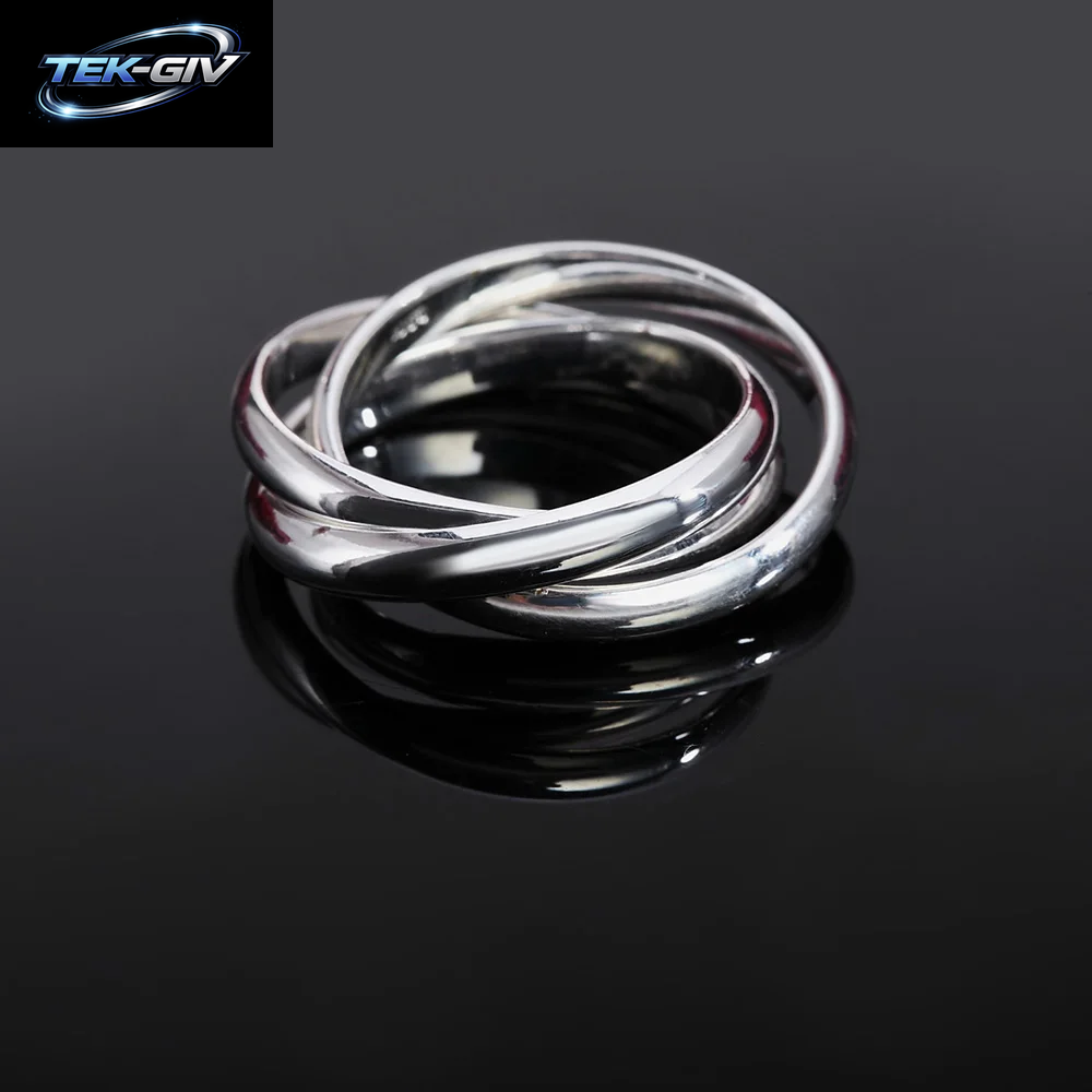 925 Sterling Silber Drei Runde Frauen Ringe Edler Schmuck Großhandel Trend Produkte Angebote Mit Chshine Schmuck