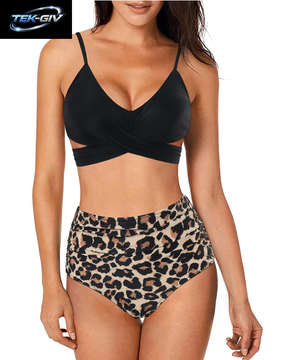 Push-Up Bikini Damen Badeanzüge 2026 Sexy Bademode Brasilianisches Bikini-Set Hohe Taille Biquini Schwimmanzüge Einfarbige Strandkleidung
