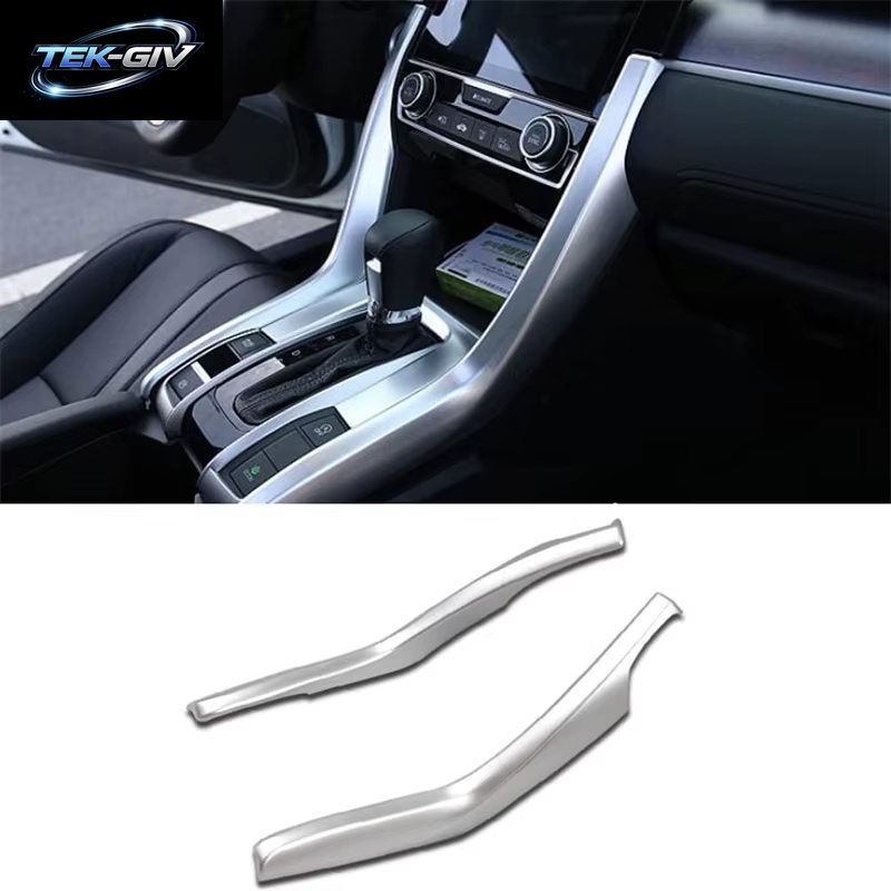 Carbon Fiber Gear Shift Panel Abdeckung Trim Für Honda Civic 10Th 2016 2017 2018 2019 2020 2021