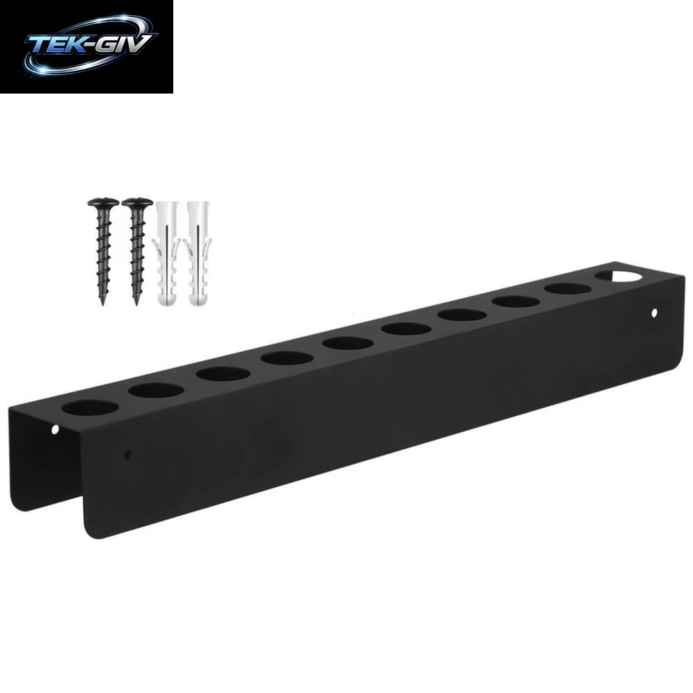 Detaillierung Pinsel Halter 10 Löcher Stahl Auto Reinigung Pinsel Ständer Wand Pinsel Organizer Auto Detaillierung Werkzeuge Lagerung Rack