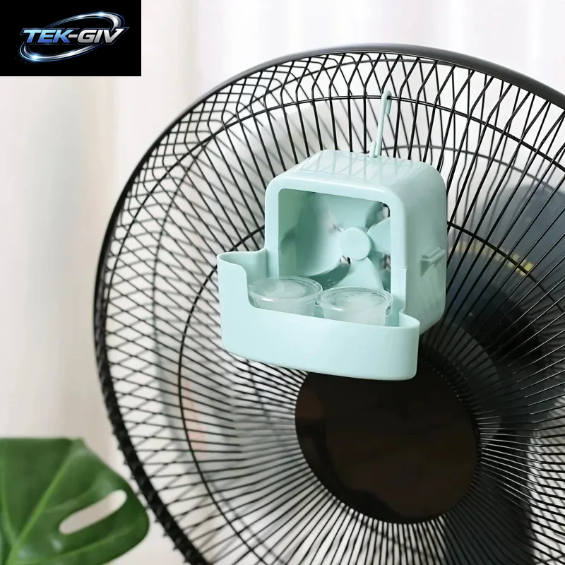 Ventilator-Luftbefeuchter-Kühler, Haushalts-Standventilator Mit Wasserkühlung, Mini-Klimaanlagen-Ventilator Für Den Schreibtisch, Kleine Lüfter Zur Linderung Von Sommerhitze