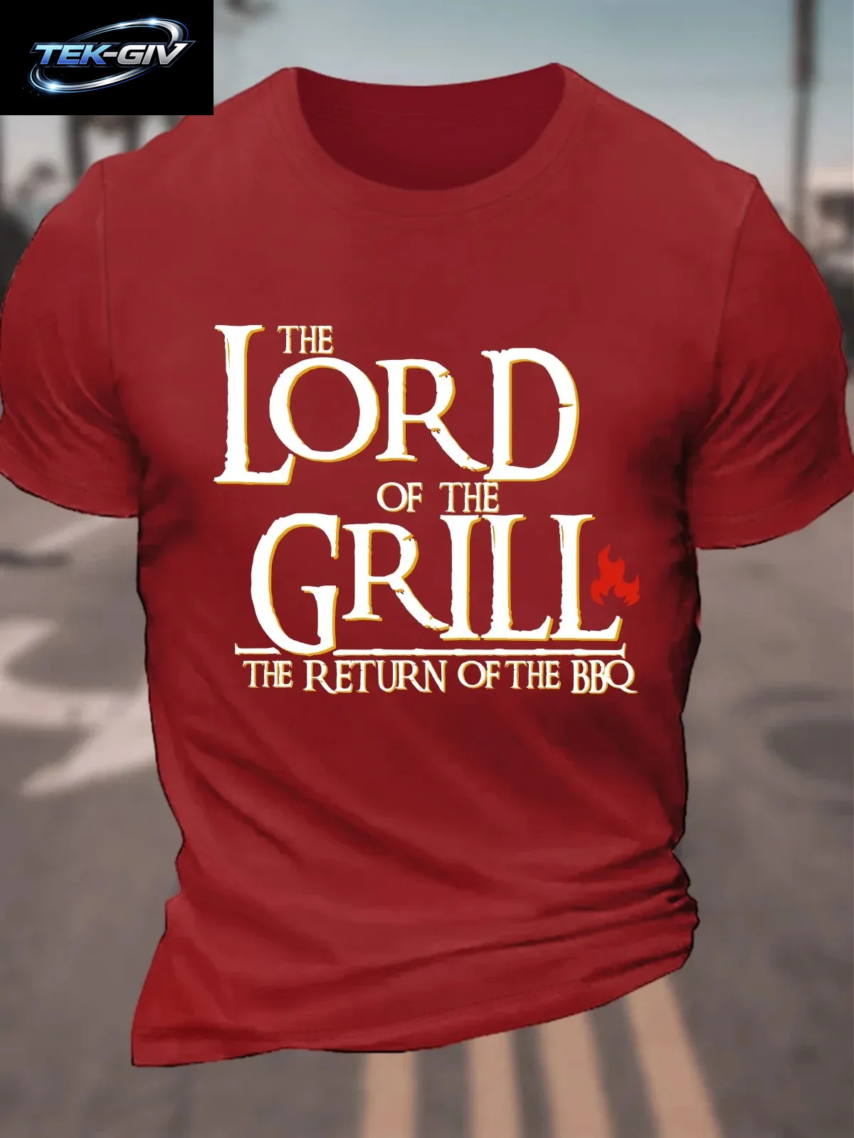 Herr Des Grills, Die Rückkehr Des Grill-Baumwoll-T-Shirts