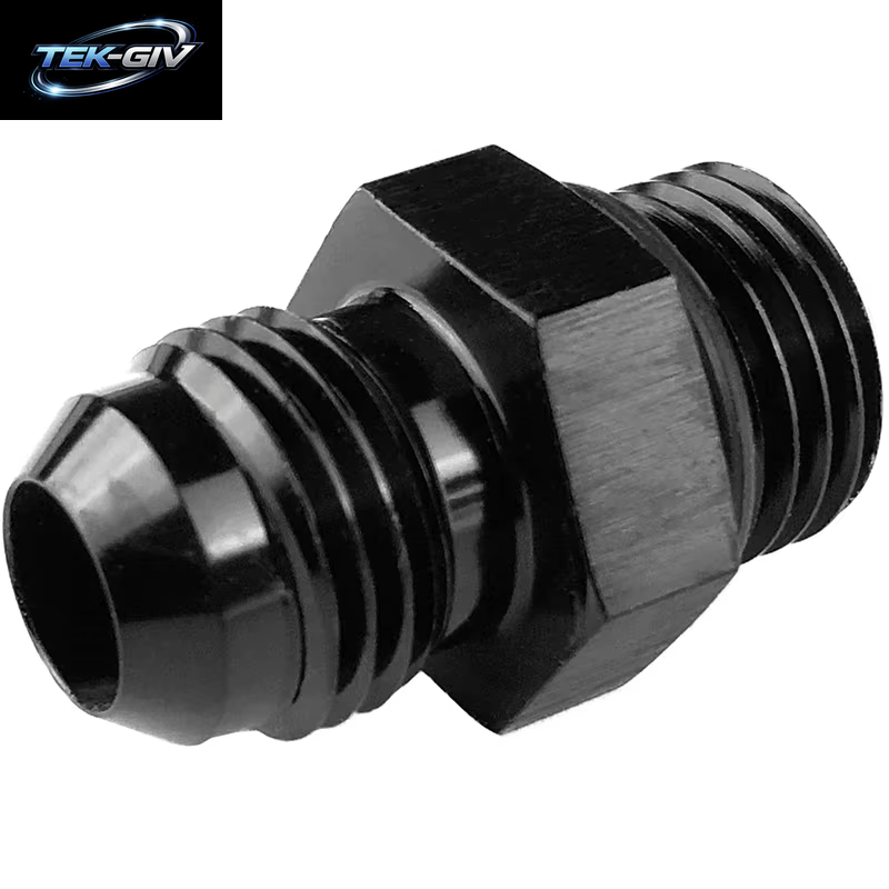 AN10(AN10 EINE 10) Zu ORB-10 O-Ring Flare Union Adapter Aluminium Öl Kühlung Stecker