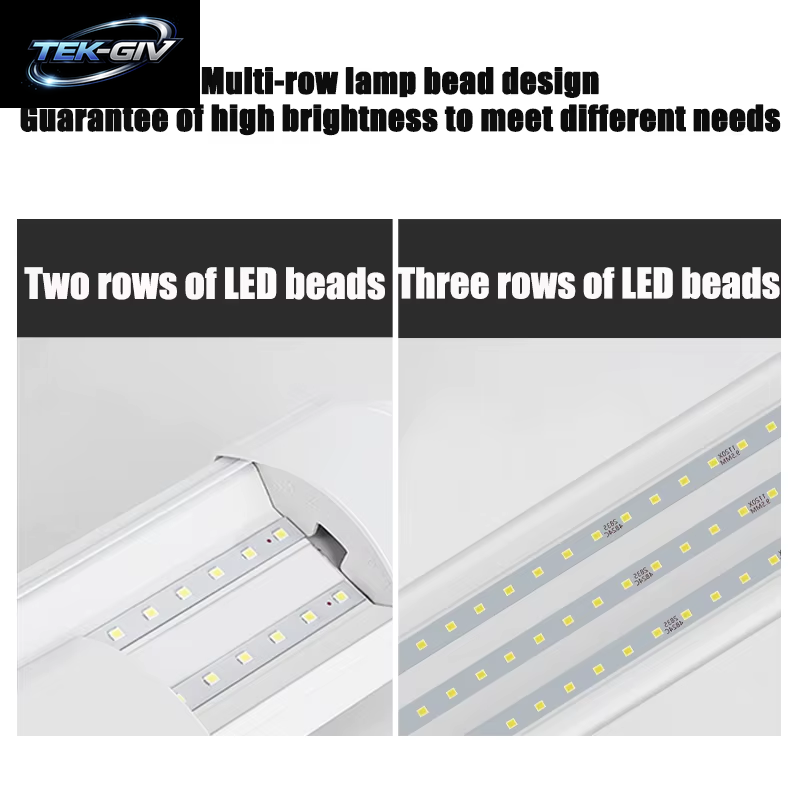 120CM Led Rohr Lichter 100W Led Lampen Bar 60CM Küche Unter Schrank Lampe Für Lager Büro Hause Kommerziellen Decke Wand Licht