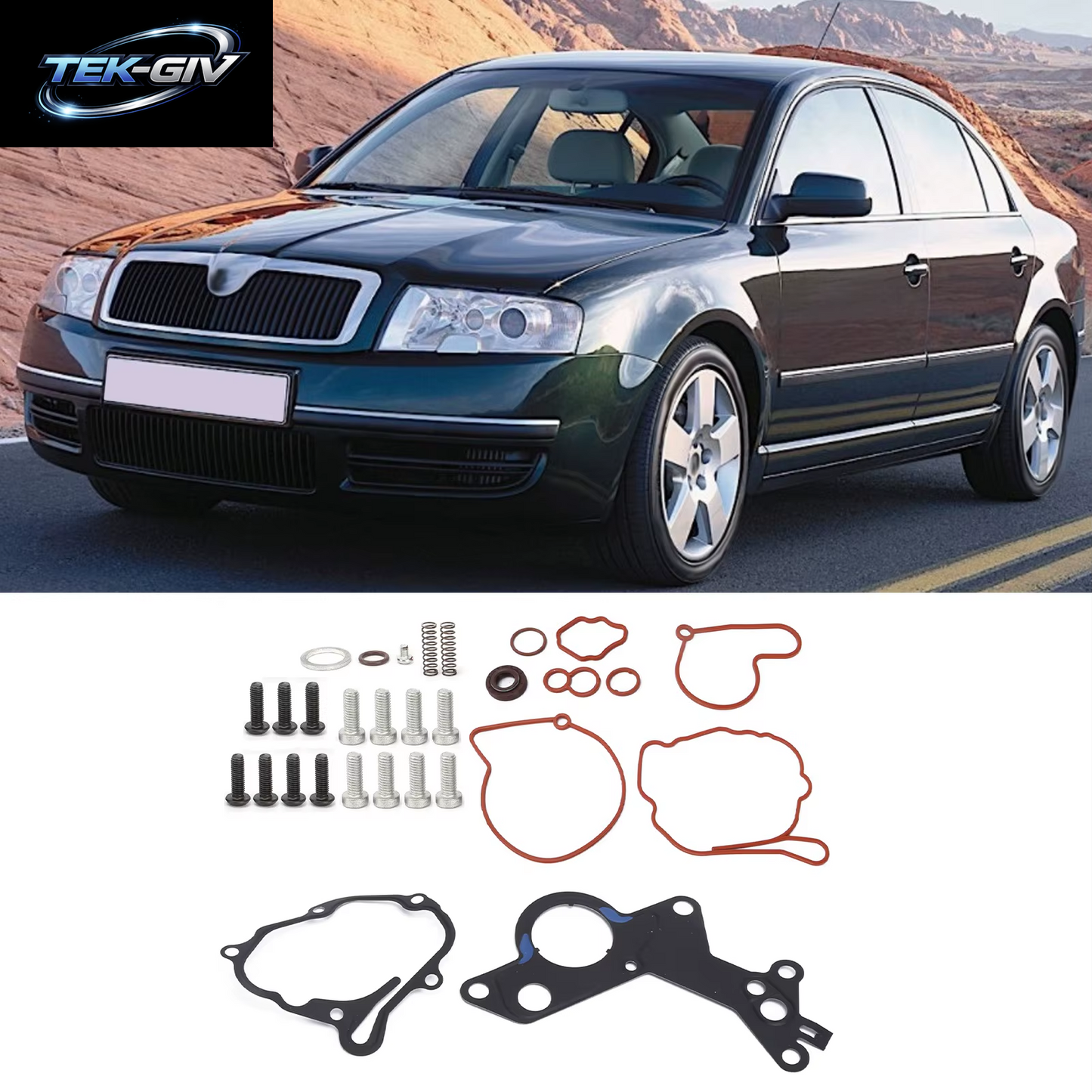 Reparatursatz Für Tandempumpen Für Vakuum-Kraftstoff 038145209 Ersatz Für Seat 1.2TDI 1.4TDI 1.9TDI 2.0TDI 2.0SDI 00-10 Neu