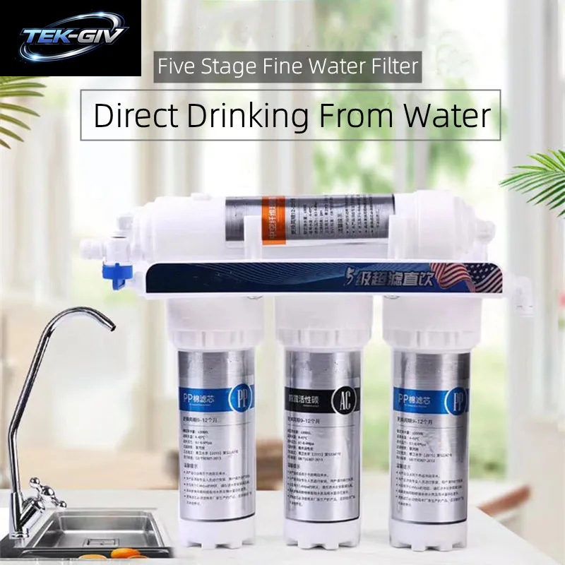 5-Stufiger Wasserreiniger-Filter, Haushalt, Küche, Ultrafiltration, Wasserreiniger, Filter, Wasseraufbereitungssystem Mit Wasserhahnfilter
