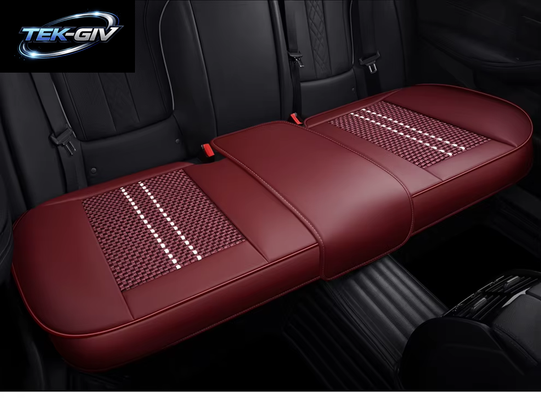 Leder-Front-Autositz-Schutzbezüge, Kissen, Luxuriös, Wasserdicht, Für Fiat Punto Ford Explorer Laguna 3 Fiat Bravo Golf G5
