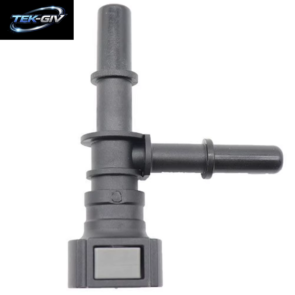 9,49 Auto Kraftstoff Linie Bundy T Schlauch Koppler Schnell Stecker Stecker Quick Release T Schlauch Fitting Nylon Auto Zubehör