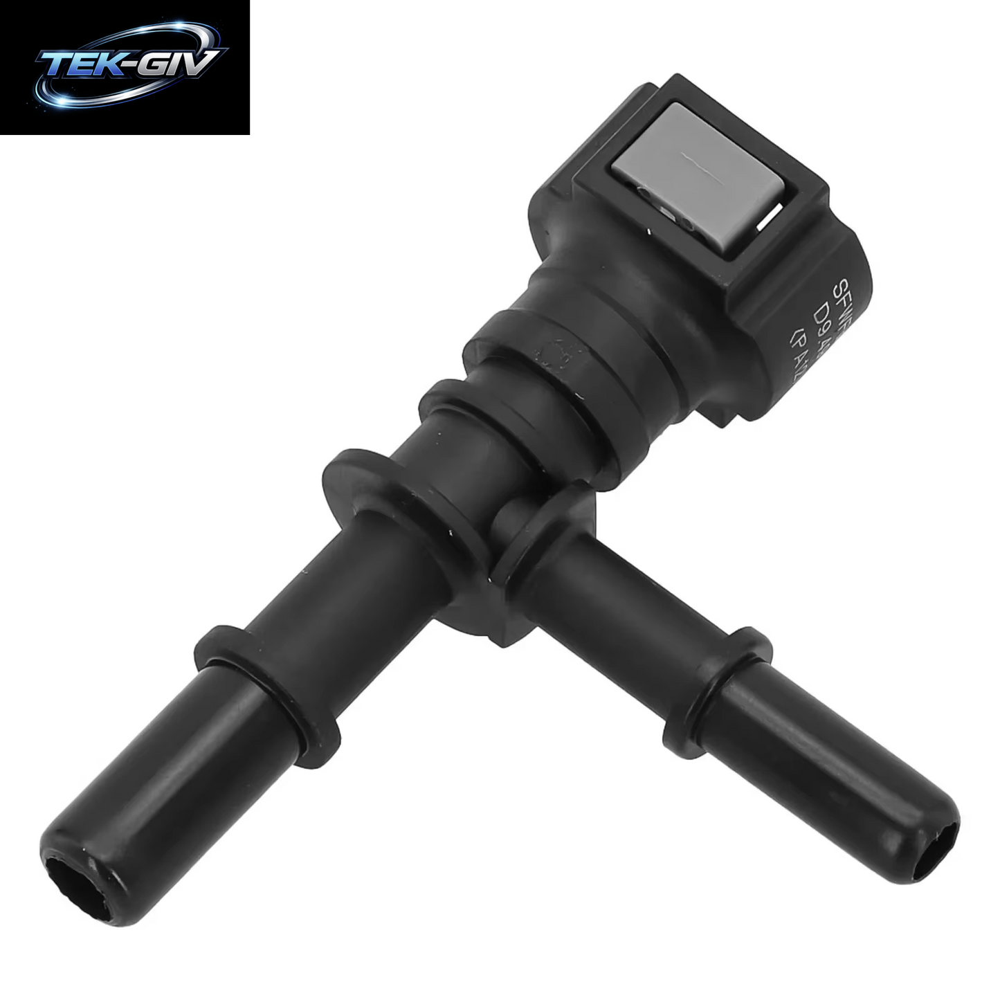 9,49 T-Anschluss Auto Kraftstoff Schlauch Schnell Stecker Stecker Schnell Release Schlauch Fitting Nylon Öl Linie Rohr Adapter Gute Abdichtung Perfor