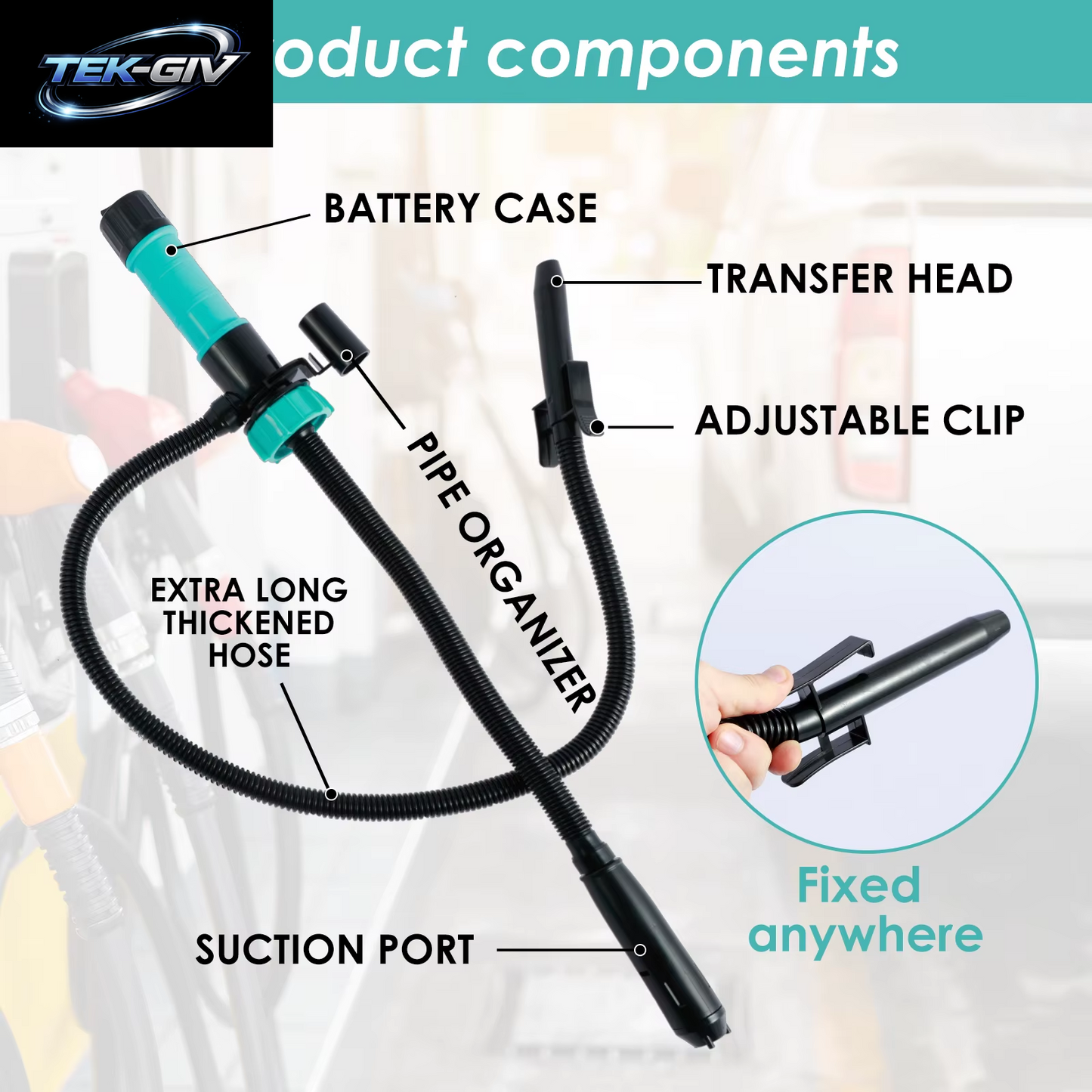 Elektrische Ölpumpe Flüssigkeit Transfer Pumpe Outdoor Auto Fahrzeug Kraftstoff Gas Transfer Saugpumpe Flüssigkeit Transfer Öl Auto Kraftstoff Tank Werkzeug