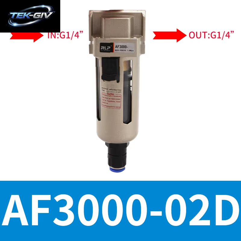 AF2000-02 AF3000-02 AF3000-03 AF4000-04 AF4000-06 AF5000-06 AF5000-10 Druckregler Luftfilter Öl- Und Wasserabscheider