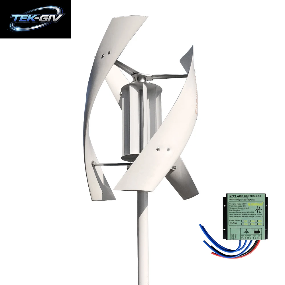 3 Kw 5 Kw Windkraftanlage Mit Vertikaler Achse, Freie Energie, Haushalts-Windkraftanlage, Geräuscharmes Off-Grid-System