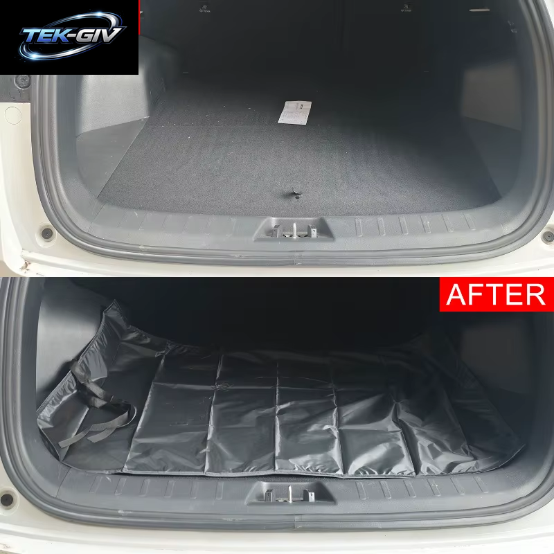 1/2PCS Universal Autos Stamm Matten Wasserdicht Staubdicht Oxford Tuch Cargo-Liner Pads Schutz Fahrzeuge Auto Innen Zubehör