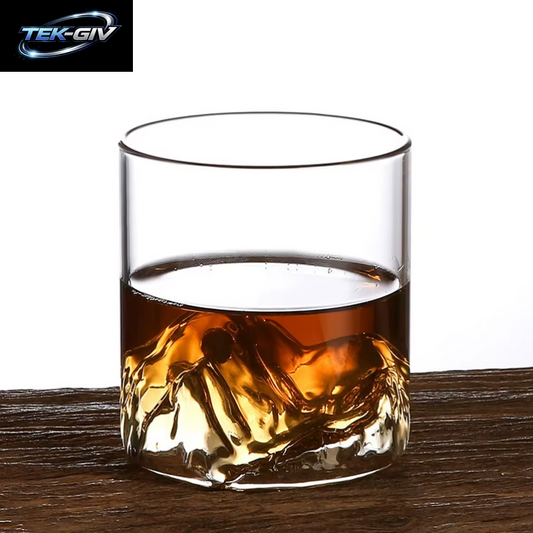 5 Unzen 3D Guanshan Whisky-Gläser-Set Transparentes Kristallglas Geeignet Für Whisky Cognac Cocktail Eiswein