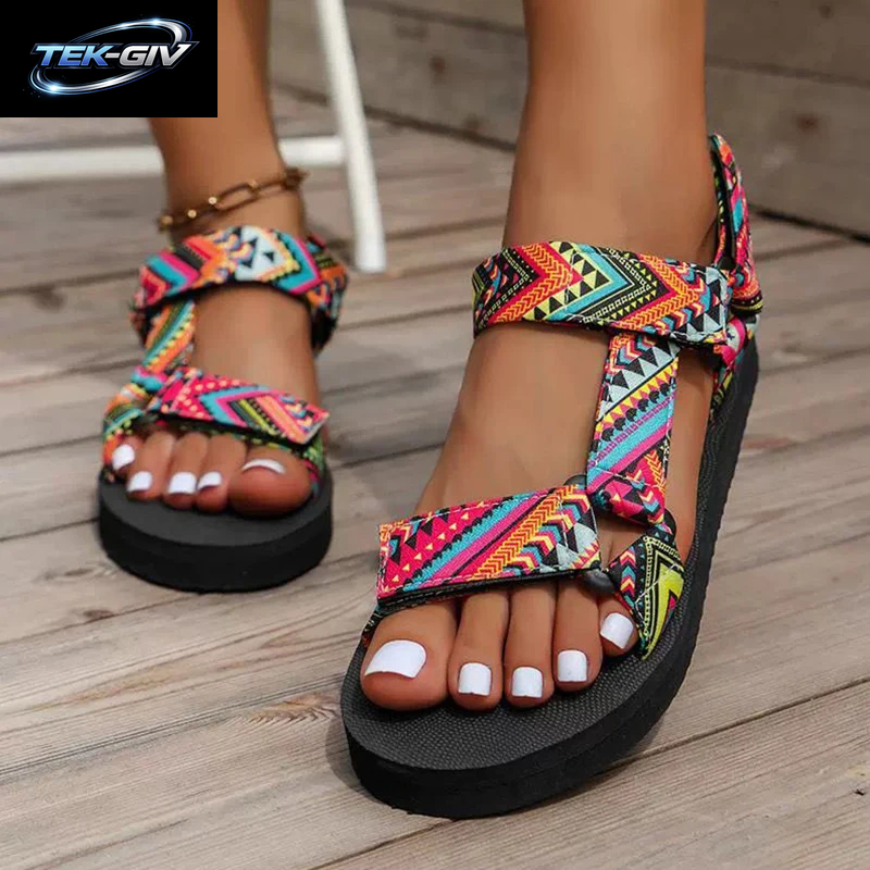 Sommerliche Flache Damenschuhe Aus Hanfseil Zum Hineinschlüpfen – Strand-Sandalen Für Outdoor, Vielseitige Freizeit-Slipper, Große Größen Für Damen