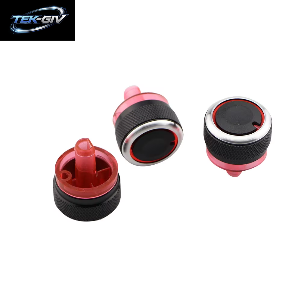 3 Teile/Satz Klimaanlage Knopf Für Peugeot 206 207 Citroen C2 AC Knopf Auto Heizung Zubehör Temperatur Controller Schalter