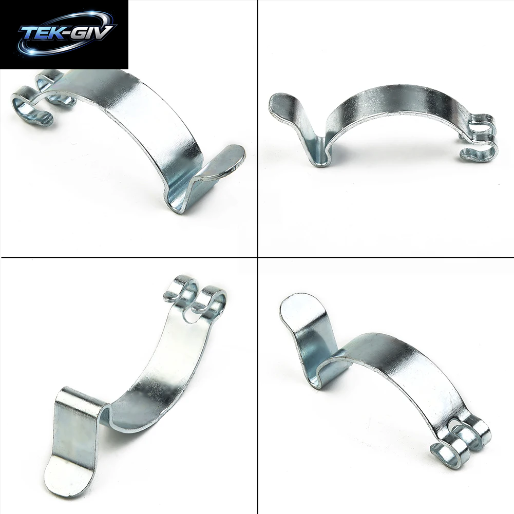 1Pcs Silber Metall Auto Luftfilter Reiniger Gehäuse Box Deckel Frühling Clip Clamp Stabile Leistung Hohe Zuverlässigkeit