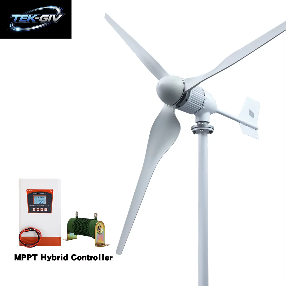 Neue Upgrade Versendet Von Polnischen Lager Mehr Leistungsstarke 5000W Horizontale Wind Turbine Generator Windmühle Mit