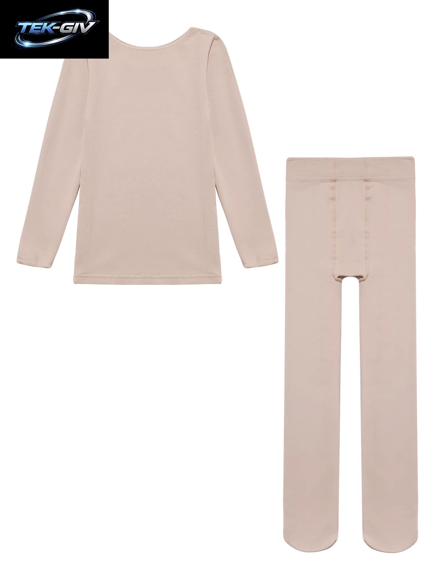 Kinder Mädchen Ballett Tanz Training Kostüme Frühling Herbst Thermo-Unterwäsche Anzug Stretchy Langarm Top + Strumpfhosen Leggings Hosen