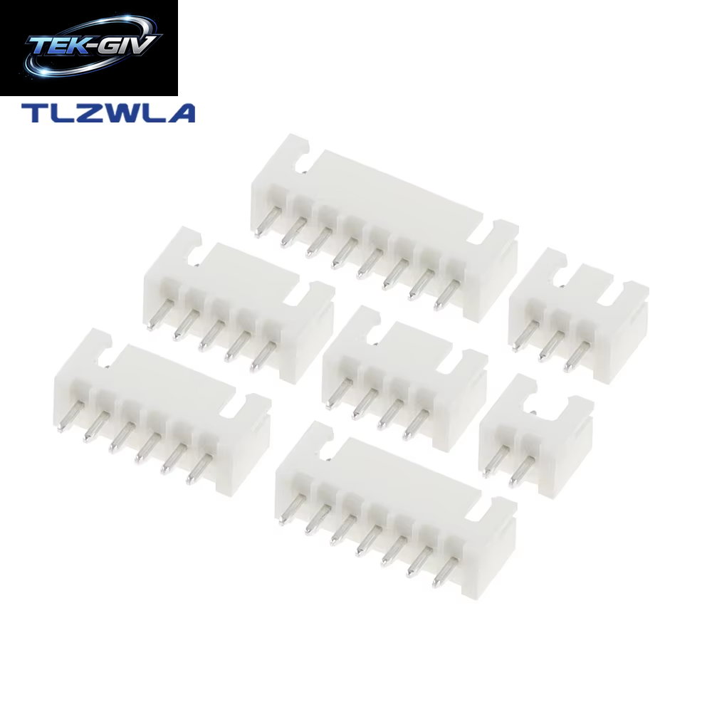 100 Stücke JST XH2.54 2/3/4/5 Pin Terminals Kunststoff Shell Stecker + Buchse Draht Stecker XH 2,54 2P 3P 4P 5P-14P