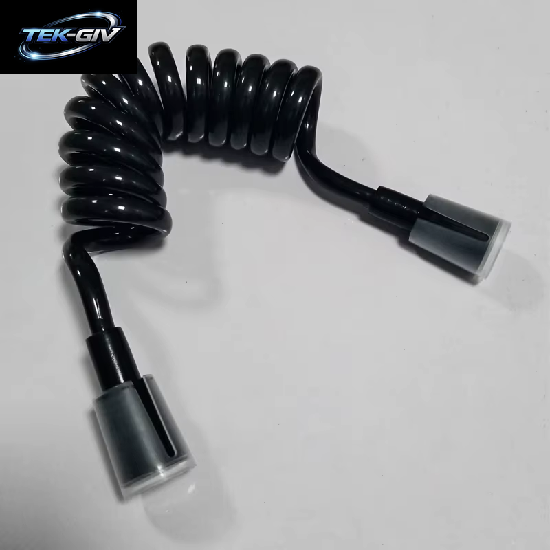 Glanz Schwarz Stil Frühling Dusche Schlauch Wc Bidet Verbinden Rohr PVC Telefon Linie Stil 150 Cm/200Cmm