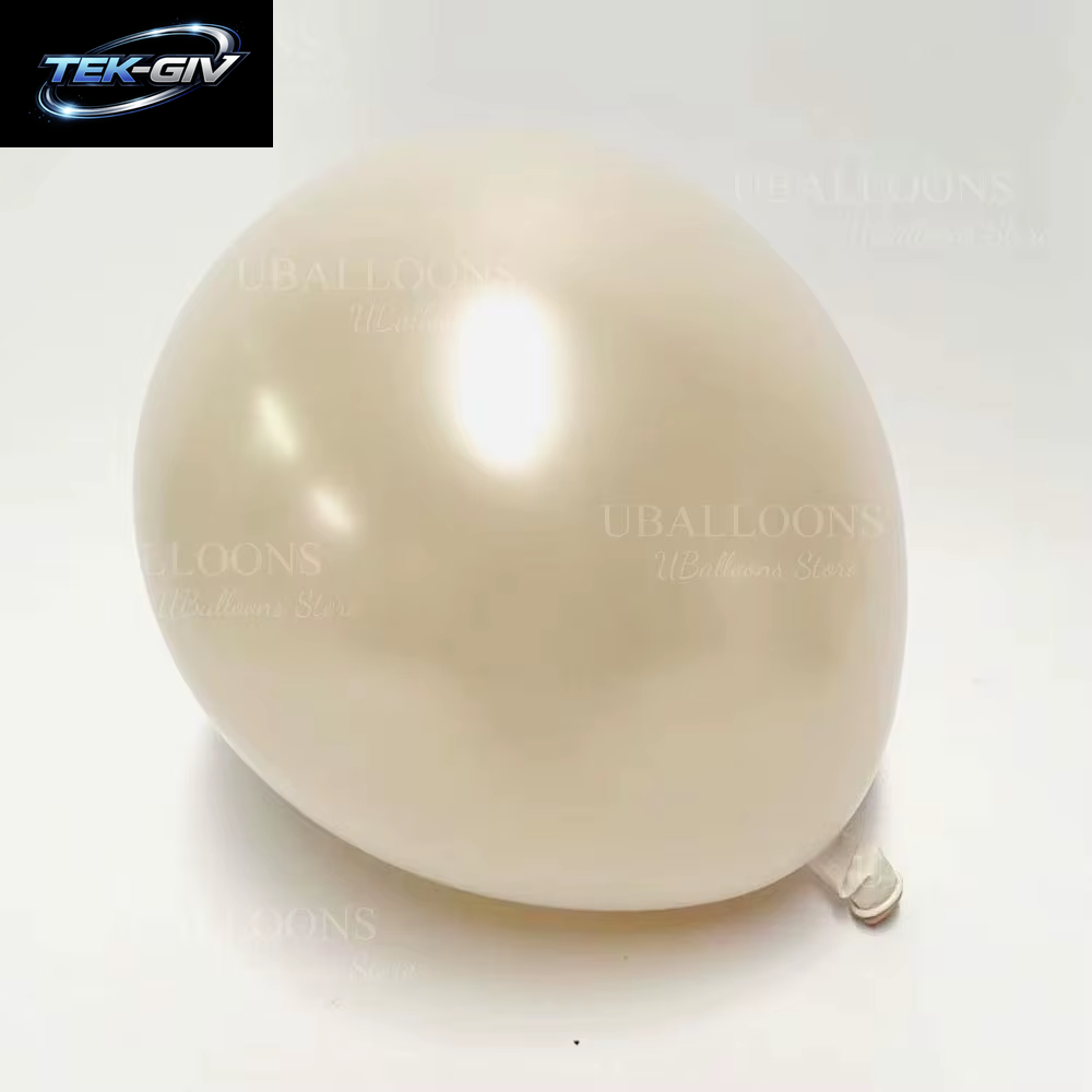 Doppelt Gefüllte Perlweiße Luftballons, 5/10/12/18 Zoll, Doppellagige Perlweiße Latexballons Für Hochzeit, Geburtstag, Babyparty, Dezember