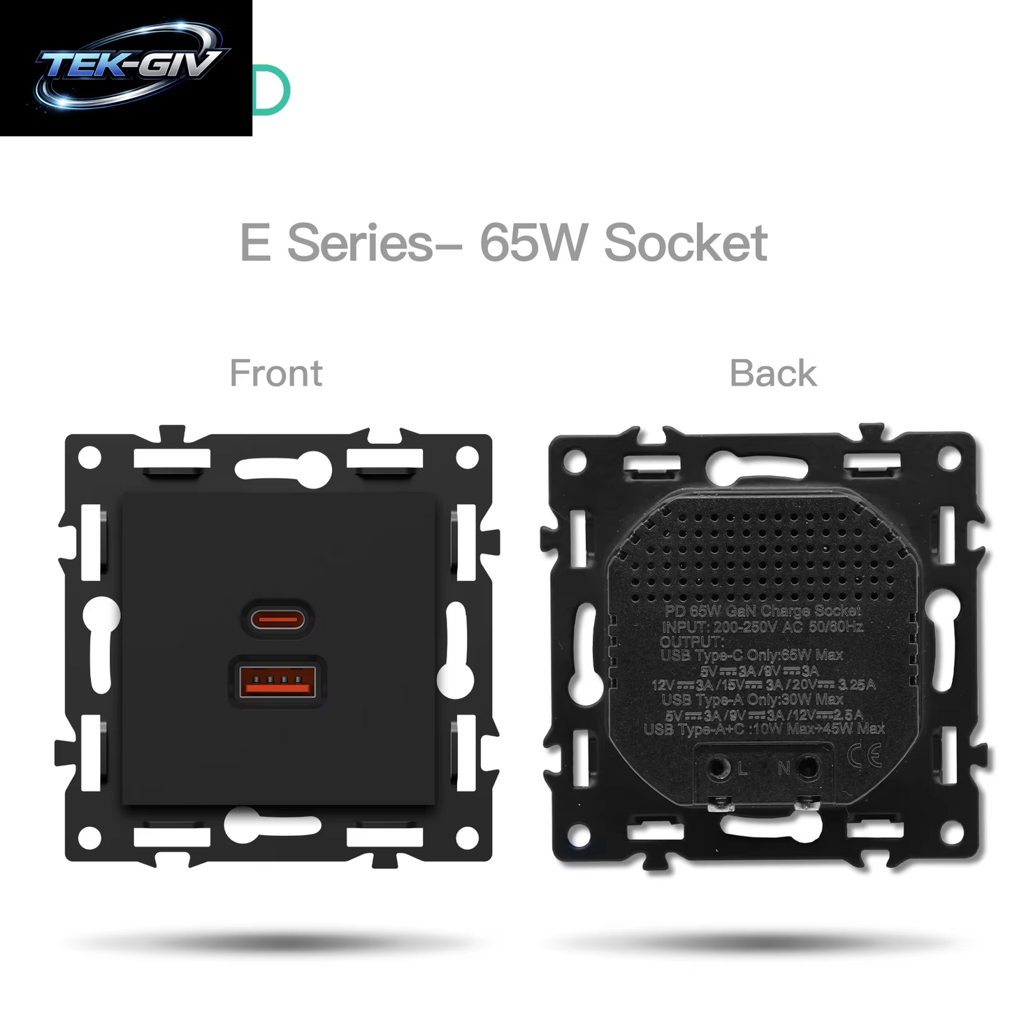BSEED Zigbee Mechanische Licht/Rollos/Dimmer Tuya Smart Switches EU/FR Steckdose Module Matte Kunststoff Rahmen DIY Teile