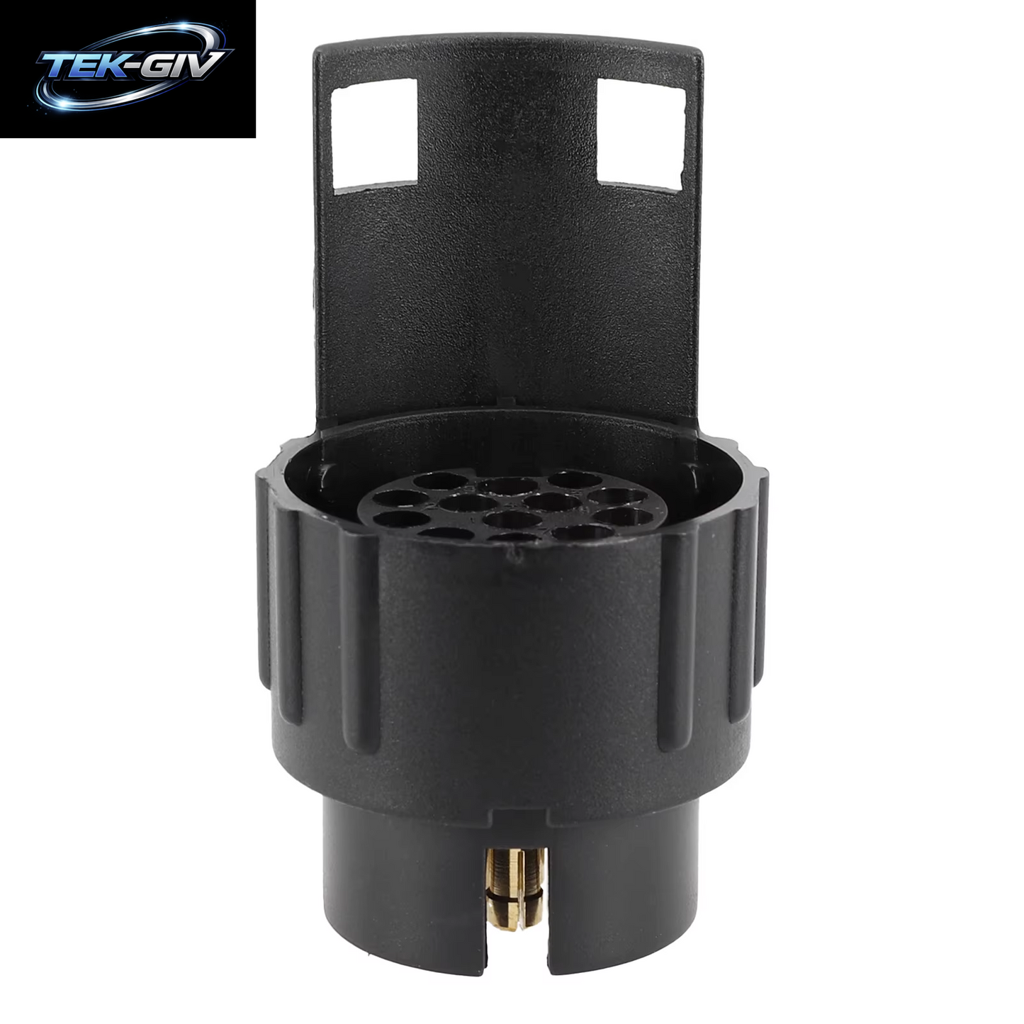 1 Stück 7 Bis 13 Pin Stecker Kunststoff Adapter Anhänger Stecker Anhängerkupplung Anhängerkupplung Auto LKW Wohnwagen Zubehör Stecker Buchse Adapter
