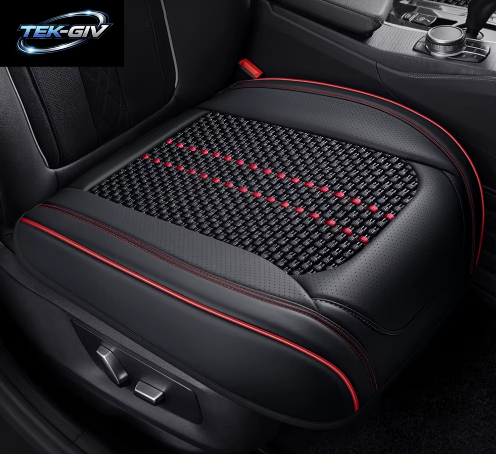 Leder-Front-Autositz-Schutzbezüge, Kissen, Luxuriös, Wasserdicht, Für Fiat Punto Ford Explorer Laguna 3 Fiat Bravo Golf G5