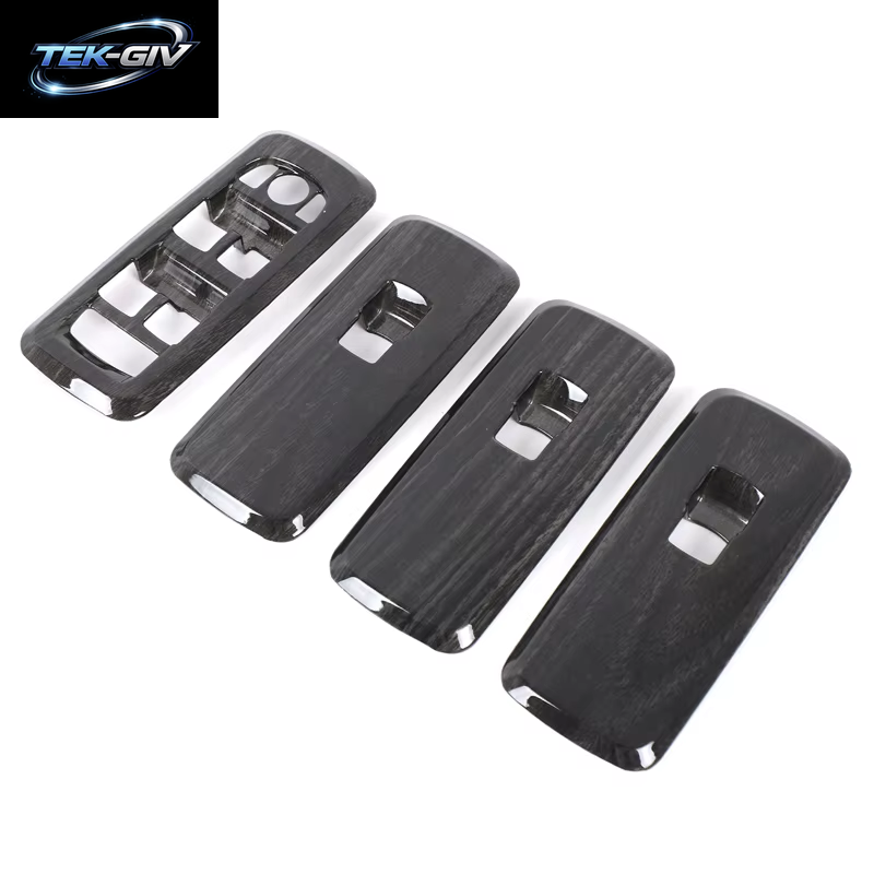 ABS Carbon Auto Fensterheber Schalter Taste Panel Abdeckung Trim Für Land Rover Discovery 4 2010-2016 Für Range Rover Sport 2010-2013