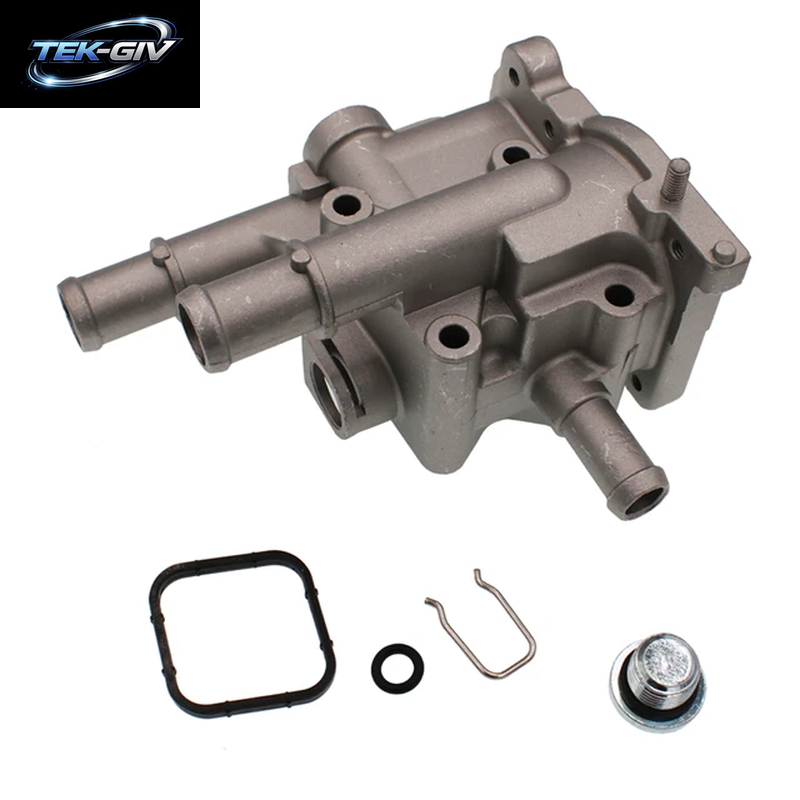 Motor Kühlmittel Thermostat Und Aluminium Gehäuse 96984103 96984104 Für Opel Astra Zafira Signum Vectra Für Chevrolet Aveo Cruze