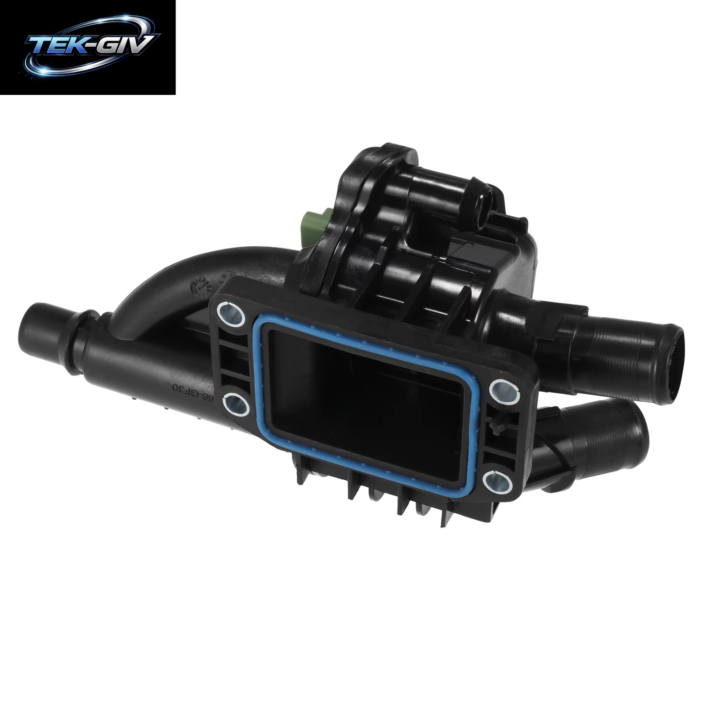 X Autohaux Auto Engines Thermostatgehäuse 9684588980 1336AX Für Peugeot 207 208 308 508 2008 3008 4008 Auto Ersatzzubehör