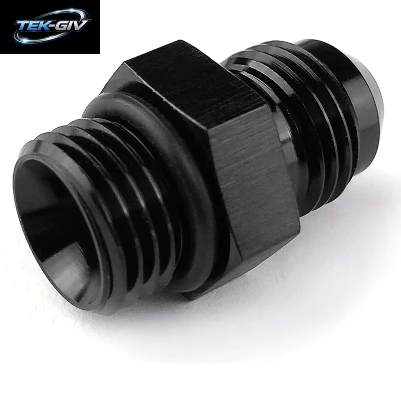 AN10(AN10 EINE 10) Zu ORB-10 O-Ring Flare Union Adapter Aluminium Öl Kühlung Stecker