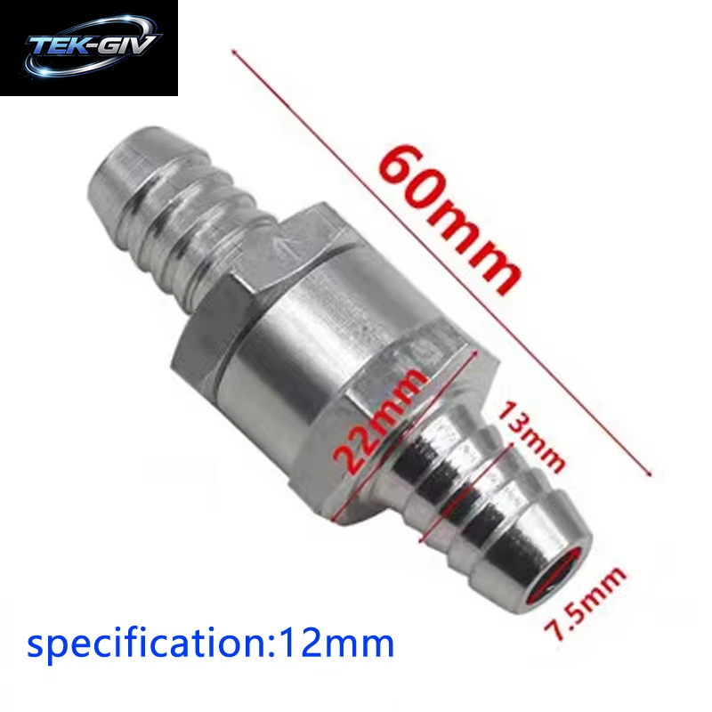 Universelles Rückschlagventil Aus Aluminiumlegierung, 6 Mm, 8 Mm, 10 Mm, Für Peugeot, Renault, Marine, Motorrad, Benzin, Diesel