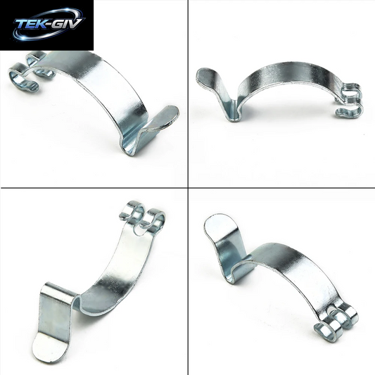 1Pcs Silber Metall Auto Luftfilter Reiniger Gehäuse Box Deckel Frühling Clip Clamp Stabile Leistung Hohe Zuverlässigkeit