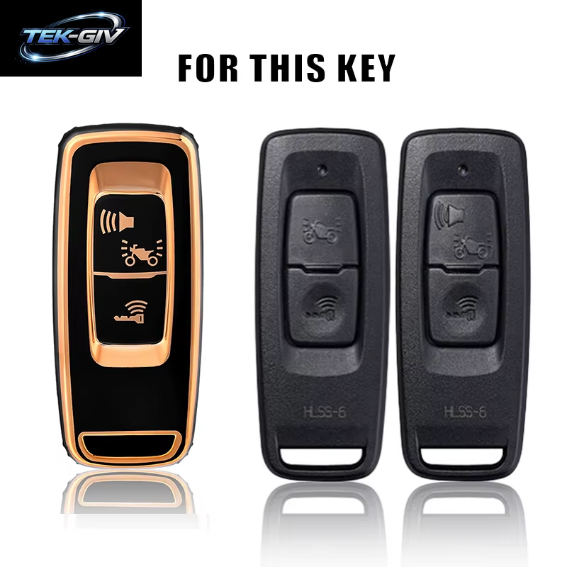 Schlüsselhülle Für Honda PCX 160 125 PCX 125 PCX 160 VISION SH350 ADV 150 350 Motor Keyless TPU Shell Fob Mit Schlüsselanhänger