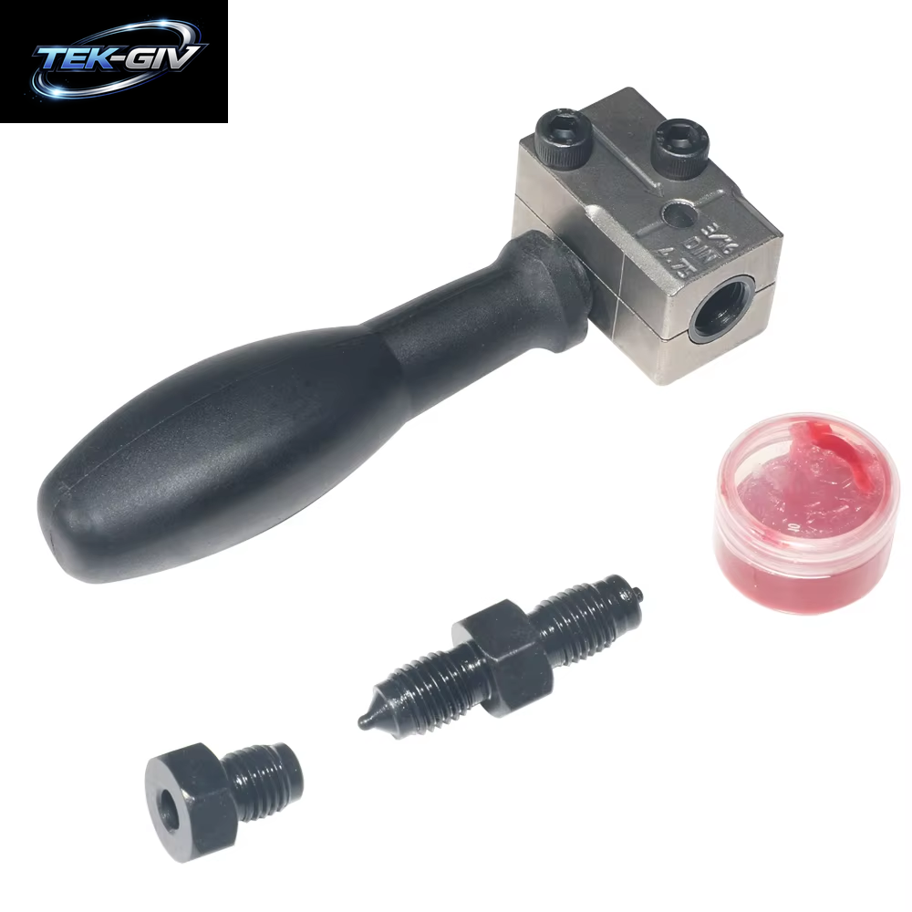 3/16 Zoll Doppeltes Bördelwerkzeug, Metall-Handbremsleitung, Doppelwerkzeug Für Motorrad, Automobil, LKW, Bremsleitung, Bördelwerkzeug