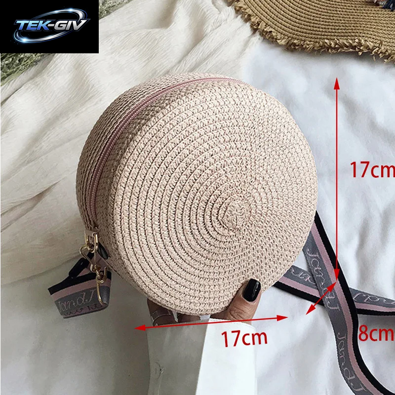 Yogodlns Sommer Stroh Tasche Für Frauen Mode Halbkreis Umhängetaschen Rattan Handgemachte Messenger Handtasche Reise Strand Taschen Tote