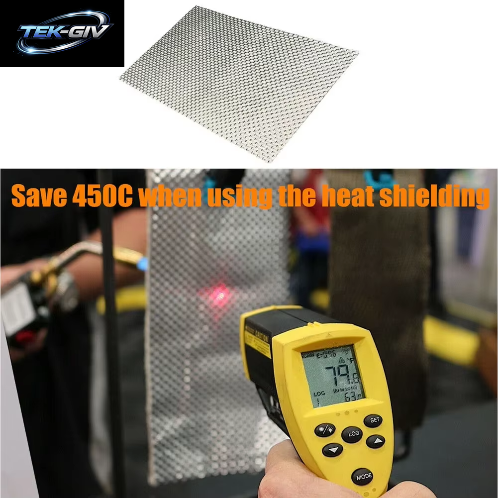 Silber Geprägte Aluminium-Hitzeschild-Auspuffanlagen, Elektrische Turbo-Wärmedämmung, Isolierte Aufkleber-Auspuffanlagen Mit Automatischer Temperatur