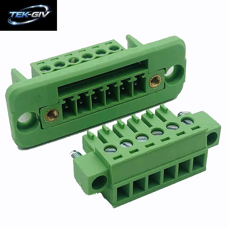 1Set Pitch 3,81Mm 2P/3P/4P/5P/6P/8P/9P Steckbare Terminal Block Stecker JM15EDGKM 3,81Mm Pitch
