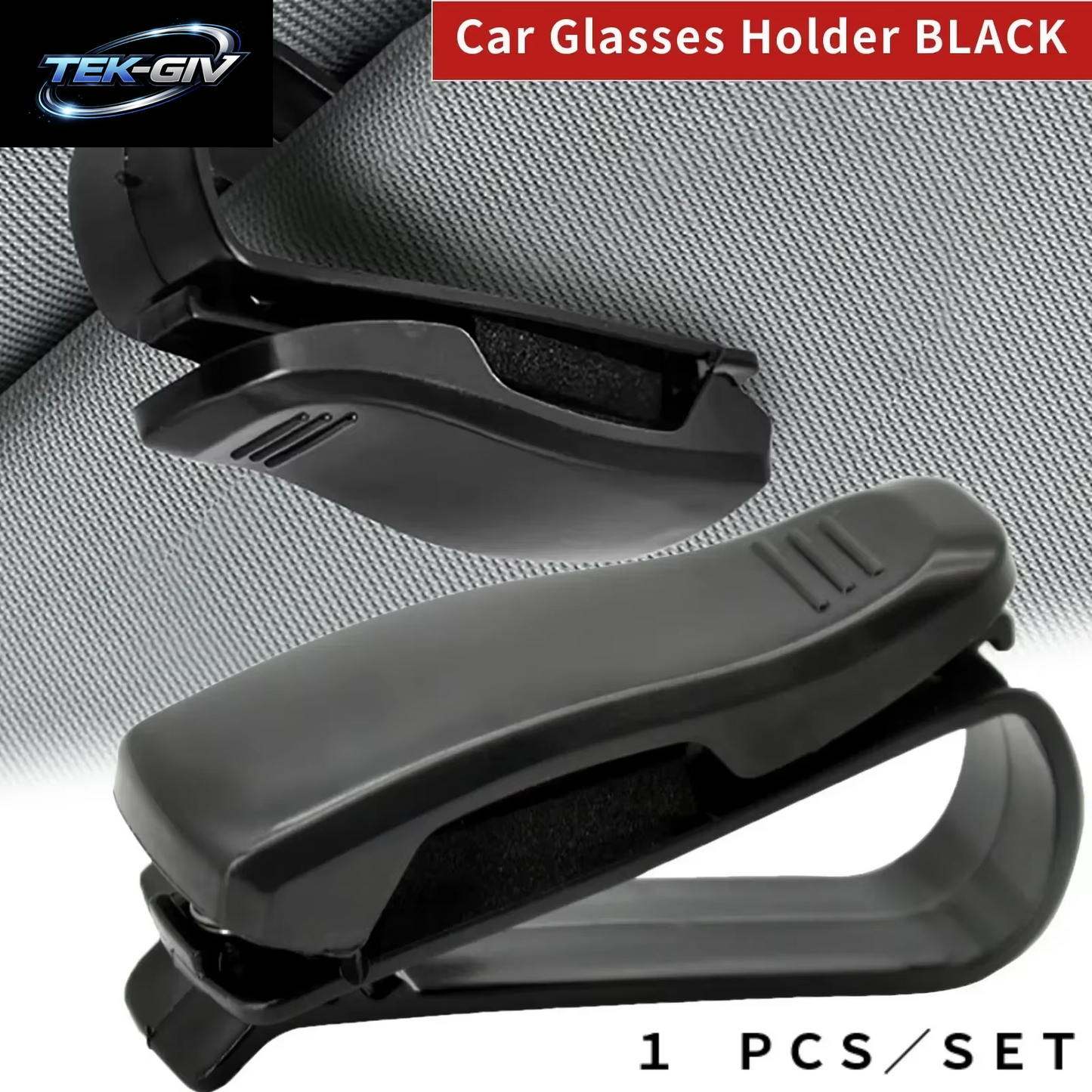 1/4PCS Auto Sonnenblende Sonnenbrille Clip Auto Gläser Halter Tragbare Ticket Karte Klemme ABS Brillen Fall Auto Zubehör