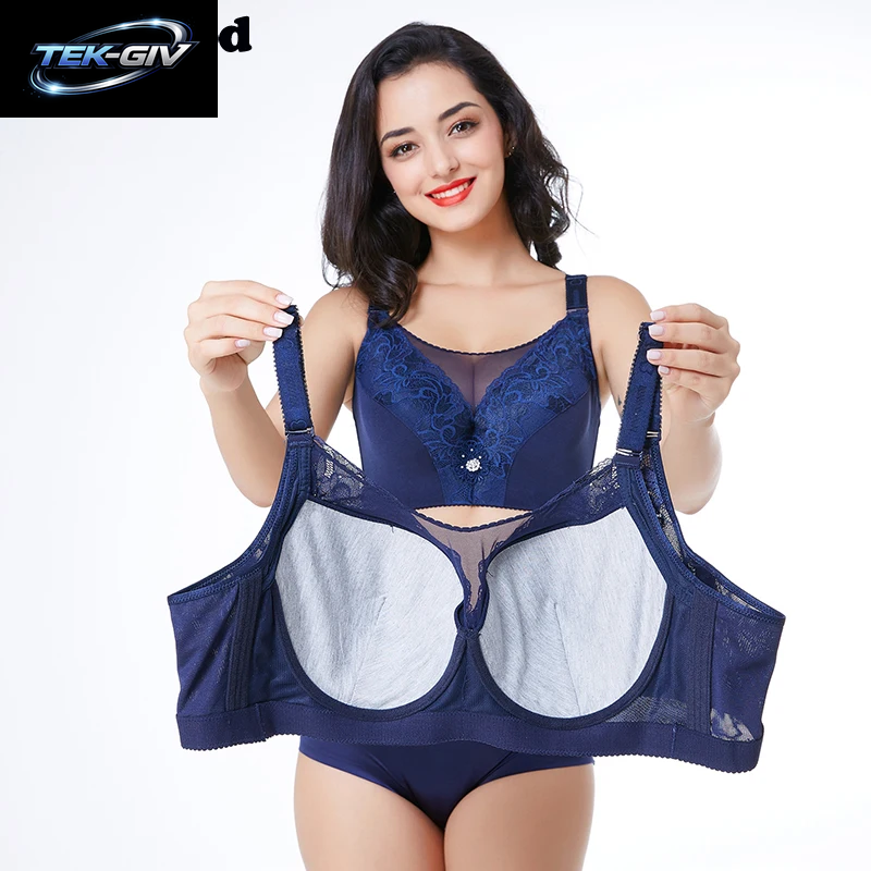 Plus Größe Große Größe Bhs Für Frauen D E F G Cup Bh 115F 120G Bh Push-Up Große Bhs Weibliche Ull-Cup Große Größe Bhs Für Frauen D E F