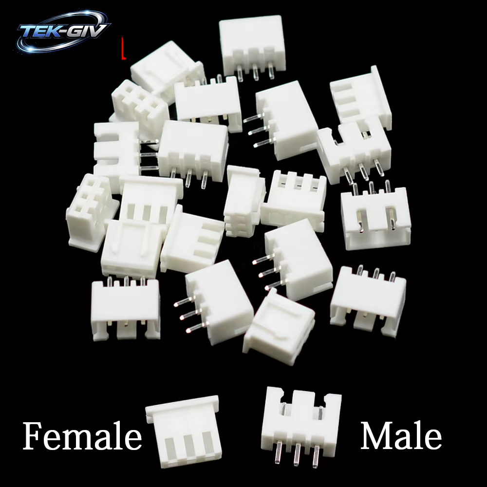 100 Stücke JST XH2.54 2/3/4/5 Pin Terminals Kunststoff Shell Stecker + Buchse Draht Stecker XH 2,54 2P 3P 4P 5P
