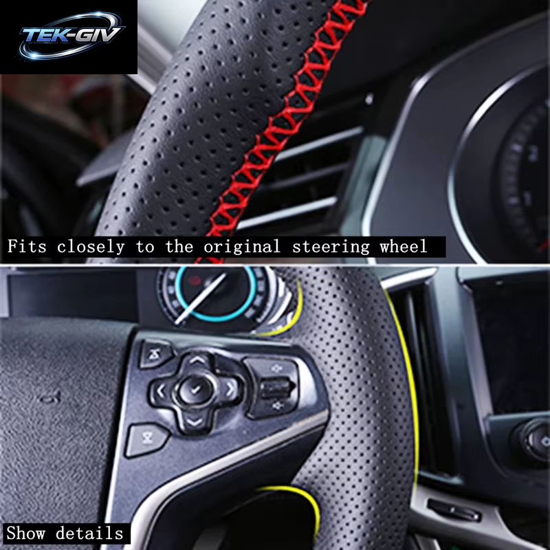Passen Sie Die Auto-Lenkradabdeckung Für Den Jeep Compass 2017 2018 Renegade 2015–2018 An, Fiat Toro 2017–2019, Tipo 2015–2019, Auto-Innenraum