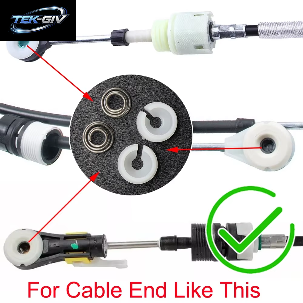 Auto Manuelle Getriebe Shift Kabel Linkage Buchse Shifter Hebel Selector Clip Frühling Für Ford Fiesta Focus Fusion Transit MK7 Tourneo