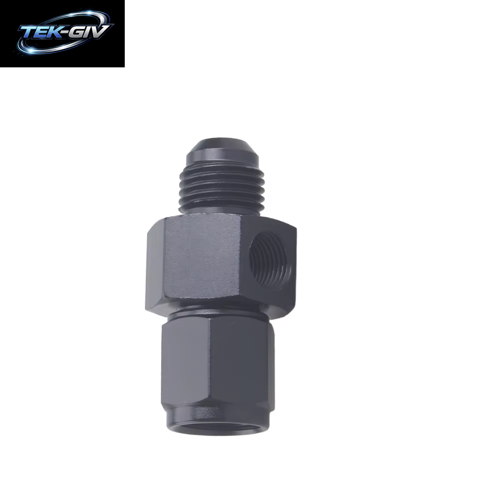 An4 An6 An8 An10 AN12-1/8 Npt Ein Drehgelenk Verbindung Für Öl Messgerät Sensor Seite Port Adapter Legierung Fackel Armteil