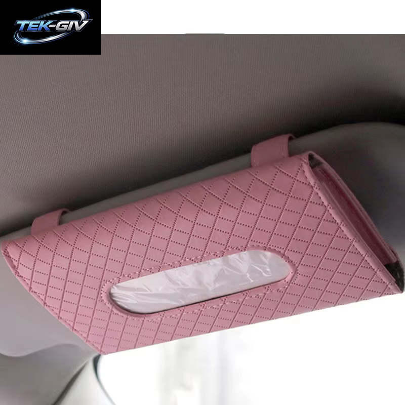 1Pcs Auto Tissue Box Handtuch Sets Auto Sonnenblende Tissue Box Halter Auto Innen Lagerung Dekoration Für BMW Auto Decor Zubehör