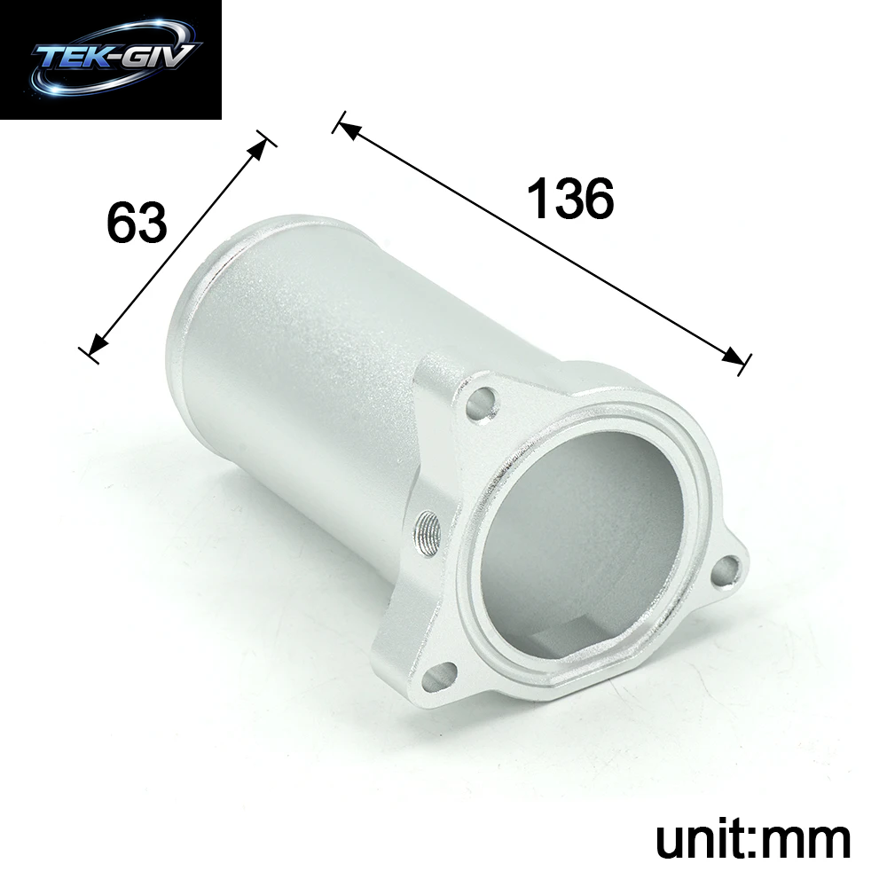 63Mm Aluminium Rohr Ersetzen Das Oe Ventil 038131501A Für Vw Sitz Audi 1,9 Tdi 130K 150K 160K Bhp Diesel