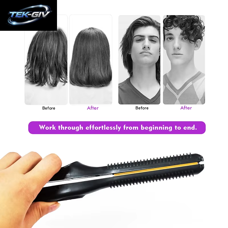 Mini Teddy Wave Haarglätter, Dünner Bleistift, Glätteisen, Titan, Professioneller Salon-Lockenwickler Für Kurzes Haar